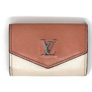 Authentic LOUIS VUITTON Wallet - LockMini Trifold Wallet CalfLeather